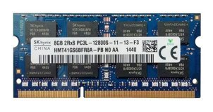 SK Hynix HMT41GS6BFR8A-PB 8 GB DDR3 1x8 1600 Mhz Ram