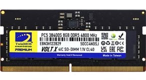 Twinmos Voltx TMD58GB4800S40 8 GB DDR5 1x8 4800 Mhz Ram