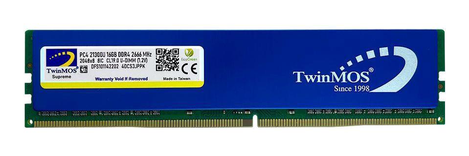 Twinmos MDD416GB2666D 16 GB DDR4 1x16 2666 Mhz Ram