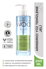 Woo Skin Expert Academy Arındırıcı Leke Açma Etkili Tüm Ciltler İçin Yüz Temizleme Jeli 200 ml