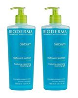 Bioderma Sebium Foaming Yağlı ve Karma Ciltler İçin Yüz Temizleme Jeli 2x500 ml