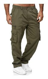 İkkb Erkek Günlük Pantolon Askeri Yeşil 2Xl