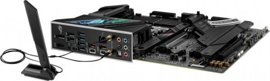 Asus Rog Strix Z690-F Gaming Z690 LGA 1700 Soket DDR5 6400 Mhz PCIe 4.0 Wi-Fi Overclock ATX Gaming Intel Uyumlu Anakart