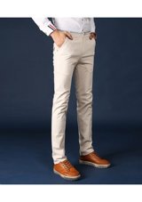 İkkb Yeni Erkek Slim Fit Pantolon - Kırık Beyaz 31
