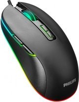 Philips G414 RGB Yatay Kablolu Siyah Optik Gaming Mouse