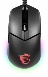 Msı Clutch GM11 RGB Yatay Kablolu Siyah Optik Gaming Mouse