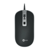 Lecoo Ms104 Yatay Kablolu Siyah Optik Mouse