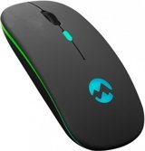 Everest SMW-710 RGB Yatay Kablosuz Siyah Optik Gaming Mouse
