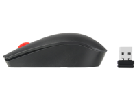 Lenovo Silent Yatay Kablosuz Siyah Optik Mouse