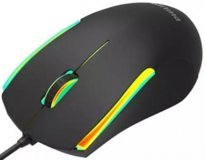 Philips SPK9314 RGB Sessiz Yatay Kablolu Siyah Optik Gaming Mouse