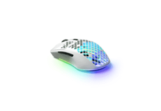 Steelseries Aerox 3 Snow RGB Yatay Makrolu Kablosuz Beyaz Optik Gaming Mouse