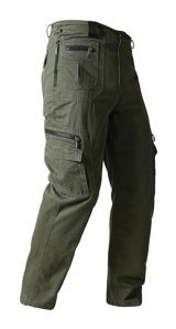 Simicg İlkbahar Ve Sonbahar Çok Cepli Erkek Pantolon-Yeşil S