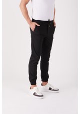 Dufy Siyah Erkek Regular Fit Pantolon - 86849 50 - 56