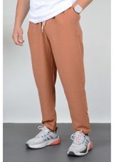 Edwoxmen Erkek Relaxed Kesim Jogger Pantolon Pnt01-Kahverengi L