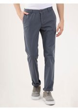 Dufy İndigo Erkek Slim Fit Pantolon - 95198 40