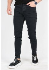 Edwoxmen Erkek Slim Fit Düz Erkek Jean J001 001 Antrasit 38