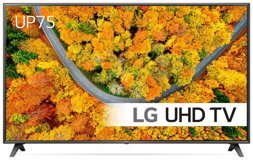 LG 55UP75006LF 55 inç 4K Ultra HD 139 Ekran Çerçevesiz Flat Uydu Alıcılı Smart Led Webos Televizyon