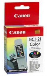 Canon BCI-21 Orijinal 2 Renkli Kartuş Seti