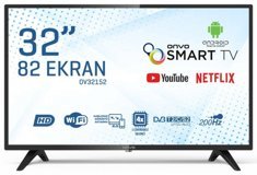 Onvo OV32152 32 inç Hd Ready 80 Ekran Flat Uydu Alıcılı Smart Led Android Televizyon