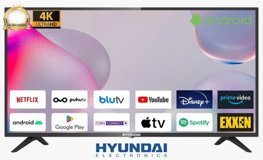 Hyundai 65HYN2104 65 inç 4K Ultra HD 164 Ekran Çerçevesiz Flat Uydu Alıcılı Smart Led Android Televizyon