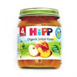 HiPP Şeftali Laktozsuz Tahılsız Organik Meyveli Kavanoz Maması 125 gr
