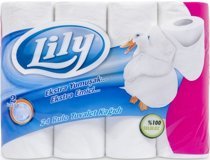 Lily 2 Katlı 24'lü Rulo Tuvalet Kağıdı