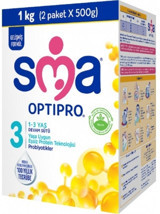 SMA Optipro 3 Numara Devam Sütü 1000 gr