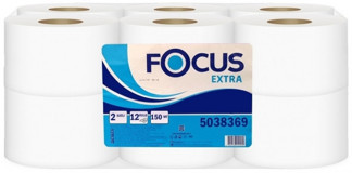 Focus Extra Mini 2 Katlı 12'li Rulo Tuvalet Kağıdı