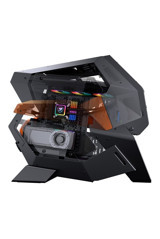 Cougar Conquer2 Cgr-9cm1o RGB Mesh Sıvı Soğutmalı 6 Fanlı Siyah Dikey Kullanım Full Tower Oyuncu Bilgisayar Kasası