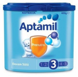 Aptamil Pronutra Laktozsuz Tahılsız Probiyotikli 3 Numara Devam Sütü 400 gr