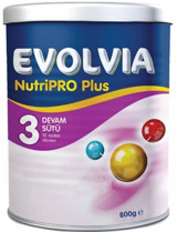 Evolvia NutriPRO Plus Laktozsuz 3 Numara Devam Sütü 800 gr