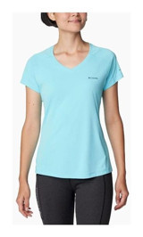 Columbia Al6914 Zero Rules Kadın T-Shirt 28329 Mavi Xl