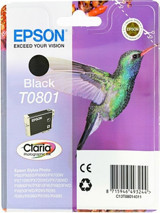 Epson T0801 Orijinal Siyah Mürekkep Kartuş