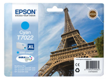 Epson T7022 Orijinal Mavi Mürekkep Kartuş