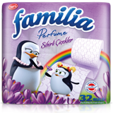 Familia 2 Katlı Kokulu Renkli 32'li Rulo Tuvalet Kağıdı