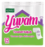 Komili Yuvam 2 Katlı 32'li Rulo Tuvalet Kağıdı