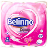 Belinno Deluxe 3 Katlı 32'li Rulo Tuvalet Kağıdı