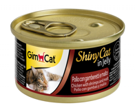 Gimcat Shinycat Malt Karidesli Tuna Balıklı Yetişkin Yaş Kedi Maması 70 gr