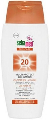 Sebamed Sun Care Renksiz 20 Faktör Yağlı Vücut ve Yüz Güneş Losyonu 150 ml