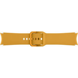 Samsung Watch 5 Uyumlu 20 mm Silikon Akıllı Bileklik Kordonu Sarı