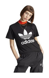 Adidas Trefoil Tee Kadın Günlük T-Shirt Ik4035 Siyah Xl