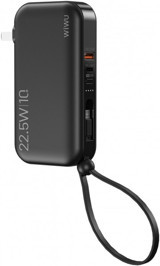 Wiwu JC-23 10000 mAh Hızlı Şarj USB & Type C Çoklu Kablolu Powerbank