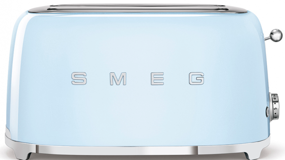 Smeg 50's Style TSF02PBEU 4 Dilim Kırıntı Tepsili Akıllı 1500 W Mavi Retro Ekmek Kızartma Makinesi