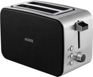 Vestel Ziyafet E3000 2 Dilim Kırıntı Tepsili Akıllı 1000 W Siyah Mini Ekmek Kızartma Makinesi