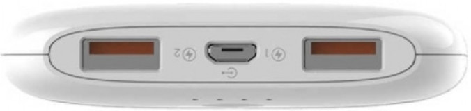 Zore ZR-1009 10000 mAh Hızlı Şarj Micro USB Çoklu Kablolu Powerbank