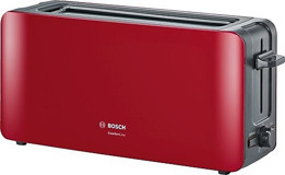 Bosch TAT6A004 ComfortLine 2 Dilim Kırıntı Tepsili Telli 1090 W Kırmızı Mini Ekmek Kızartma Makinesi