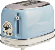 Ariete Vintage 156 2 Dilim Kırıntı Tepsili Telli 1600 W Mavi Mini Ekmek Kızartma Makinesi