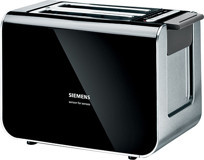 Siemens TT86103 2 Dilim Kırıntı Tepsili Telli Akıllı 860 W Siyah Mini Ekmek Kızartma Makinesi