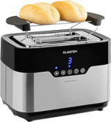 Klarstein Arabica 2 Dilim Kırıntı Tepsili Telli Akıllı 920 W İnox Mini Ekmek Kızartma Makinesi