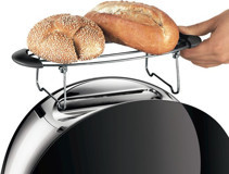Bosch TAT6313 Private 2 Dilim Kırıntı Tepsili 900 W Siyah Retro Mini Ekmek Kızartma Makinesi